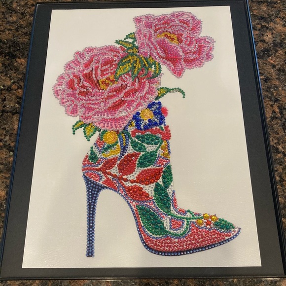 Finished Crystal Rhinestone Diamond Painting - Picture 2 of 3